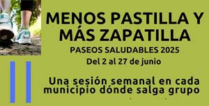 Menos pastilla y más zapatilla