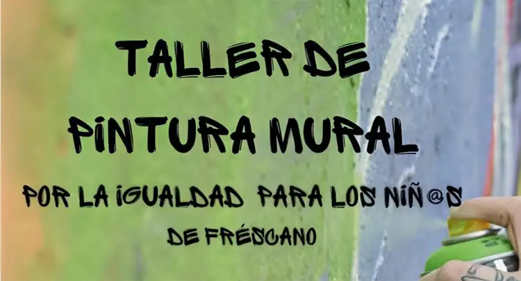 Taller pintura mural Fréescano