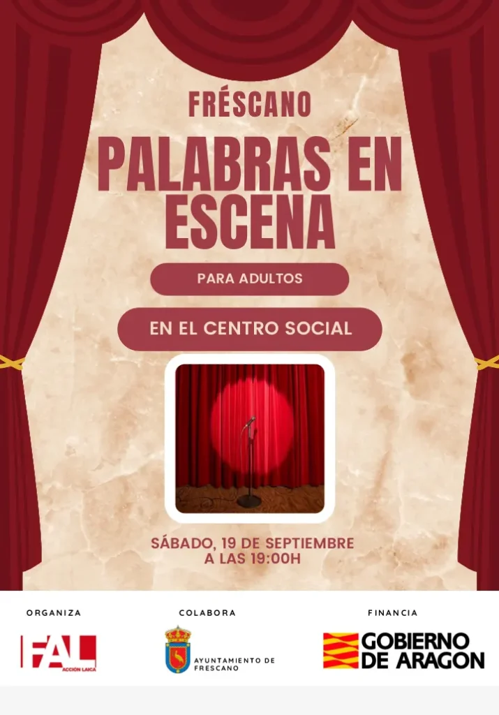 Palabras en escena